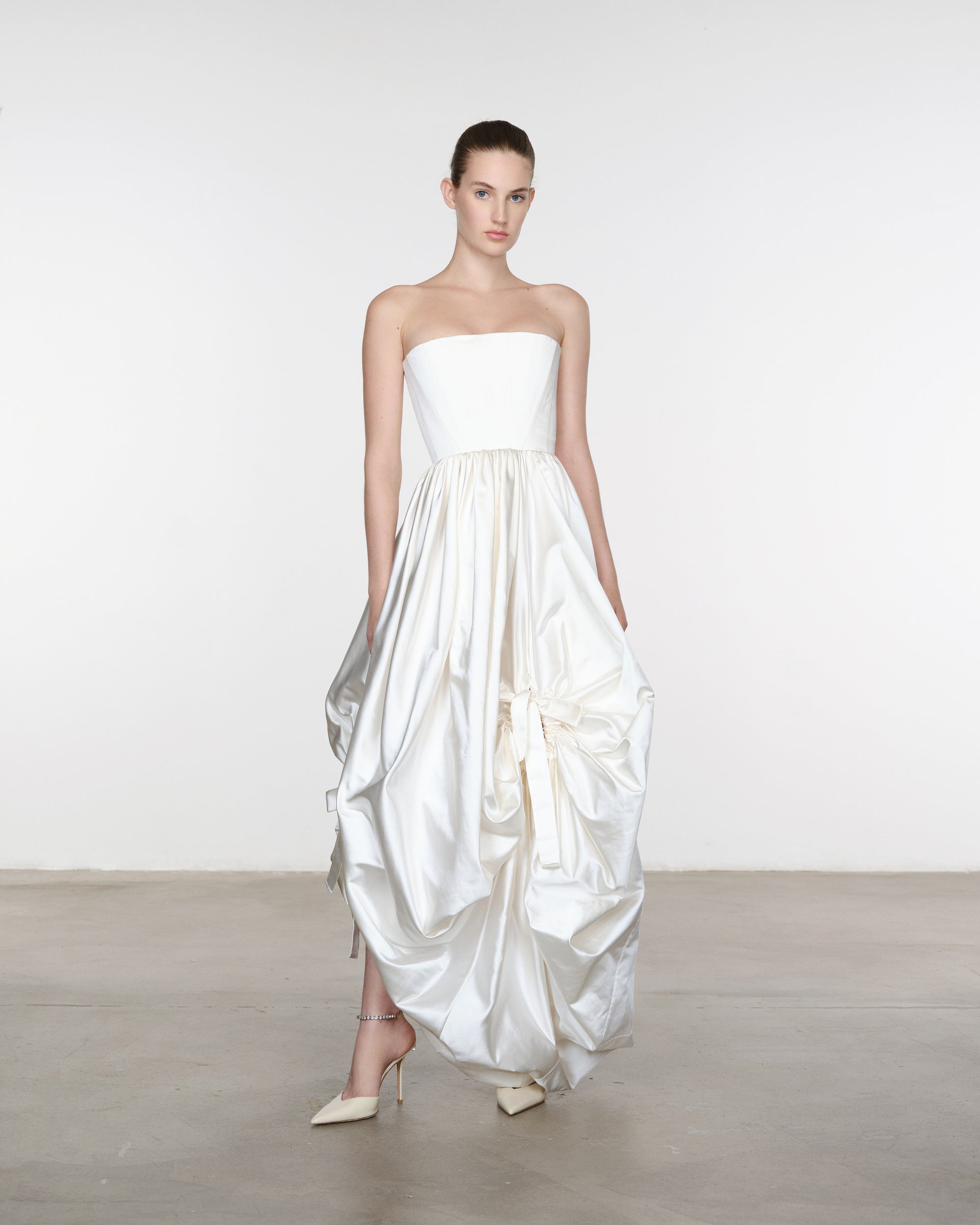 Corset Tie Dress Duchesse