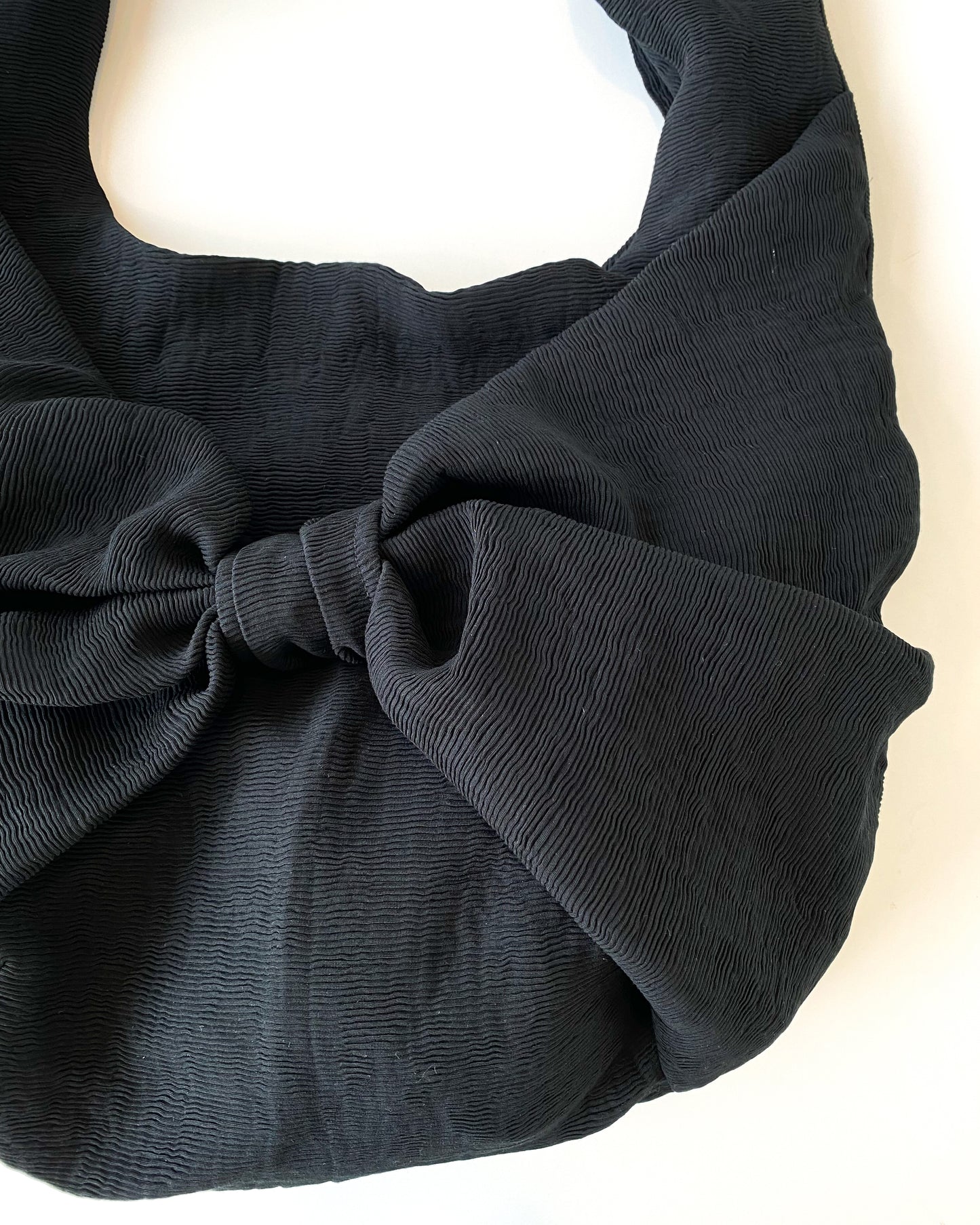 Bow Tote Bag - Crinkle