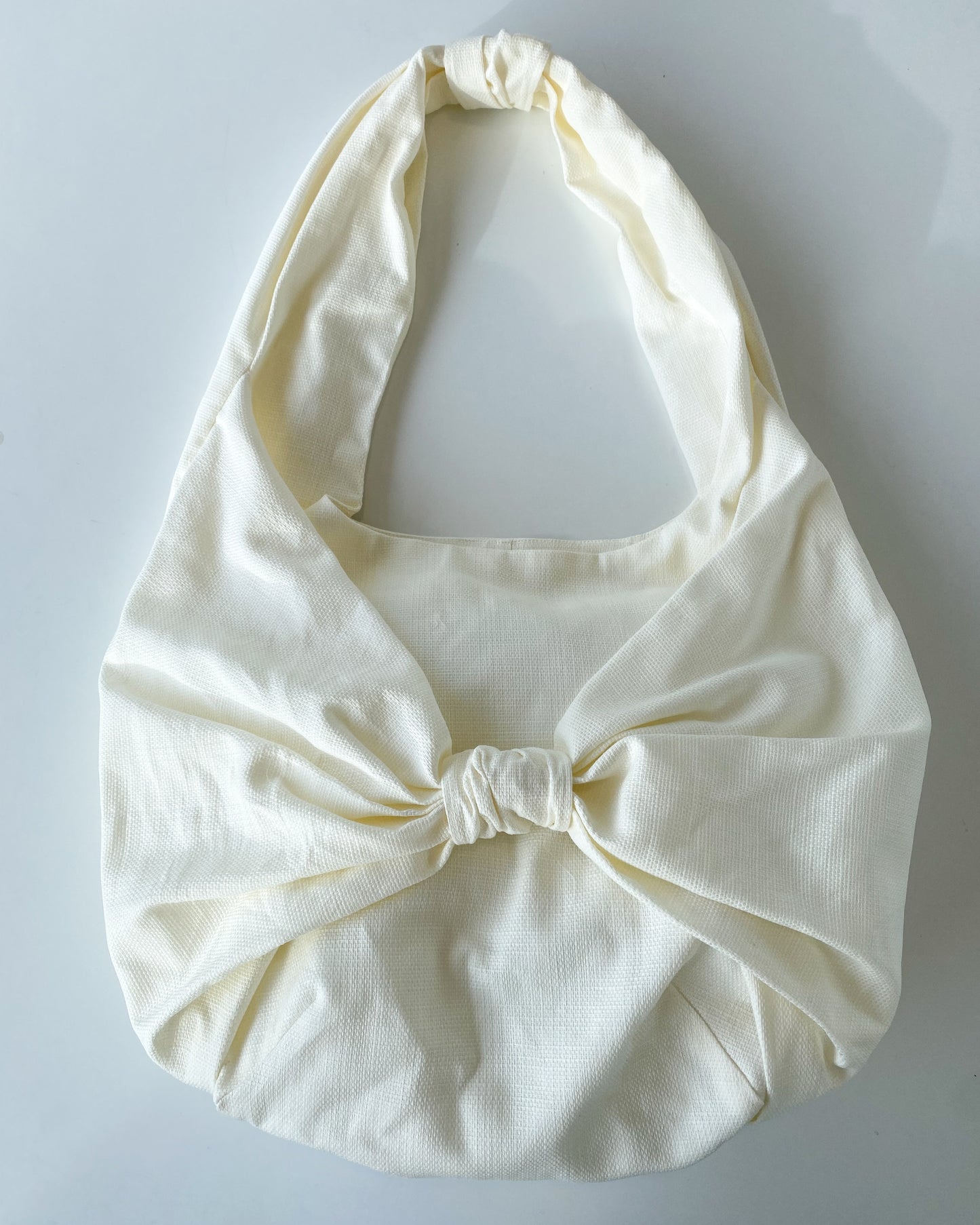 Bow Tote Bag - Linen Touch