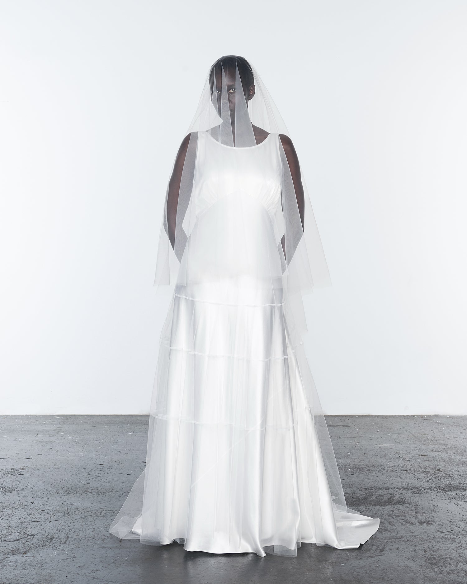 Two Tier Bow veil