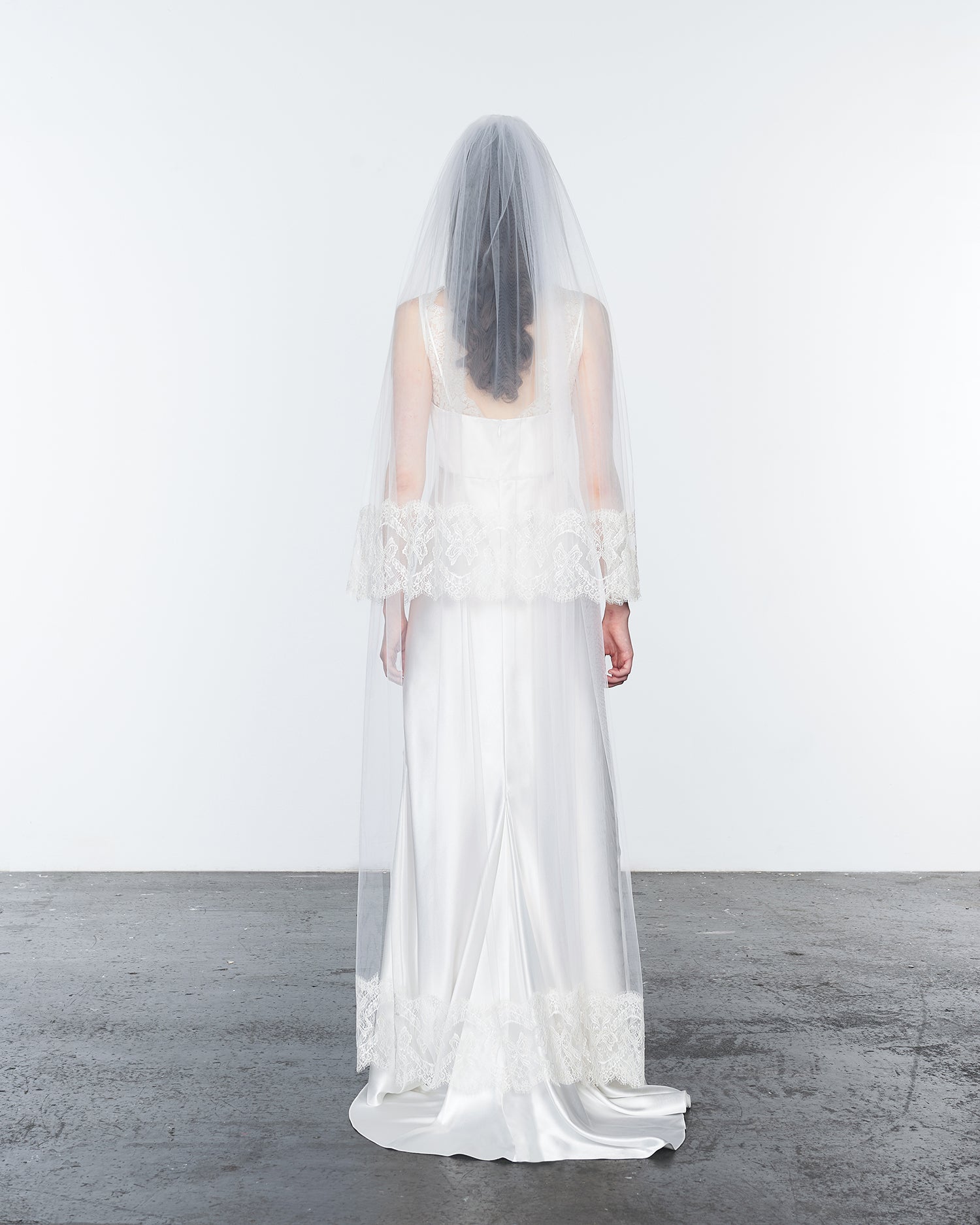 Freya Two Tier Veil