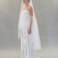 MULLET HEM TRAIN VEIL