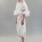 TRIPLE FRILL VEIL