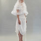TRIPLE FRILL VEIL