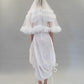 TRIPLE FRILL VEIL