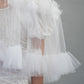 TRIPLE FRILL VEIL