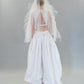 LAPIS SIDE FRILL VEIL