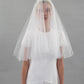 SEQUIN BOW VEIL