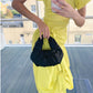 Mini Bow Bag - Silk Deadstock Jacquard