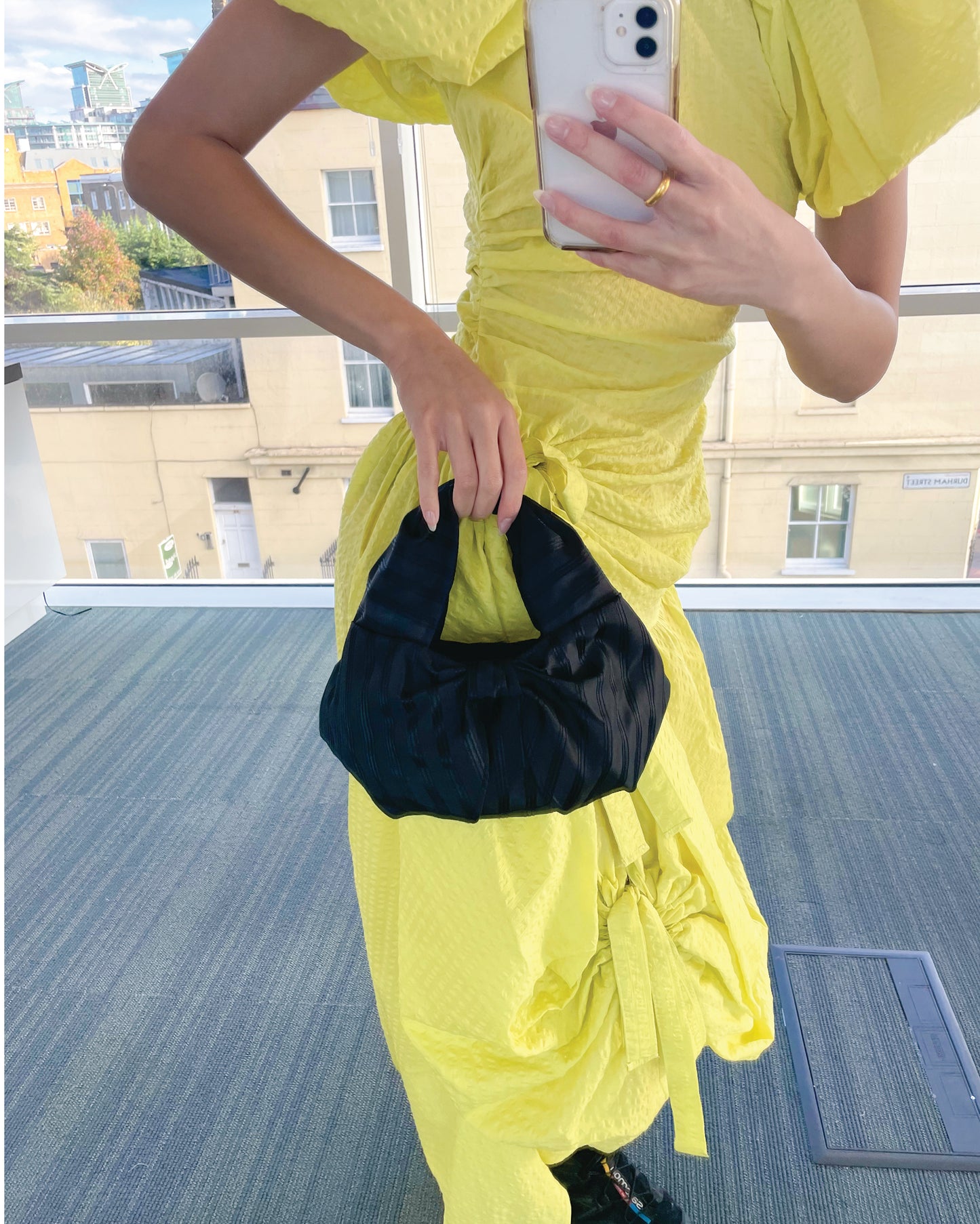 Mini Bow Bag - Silk Deadstock Jacquard