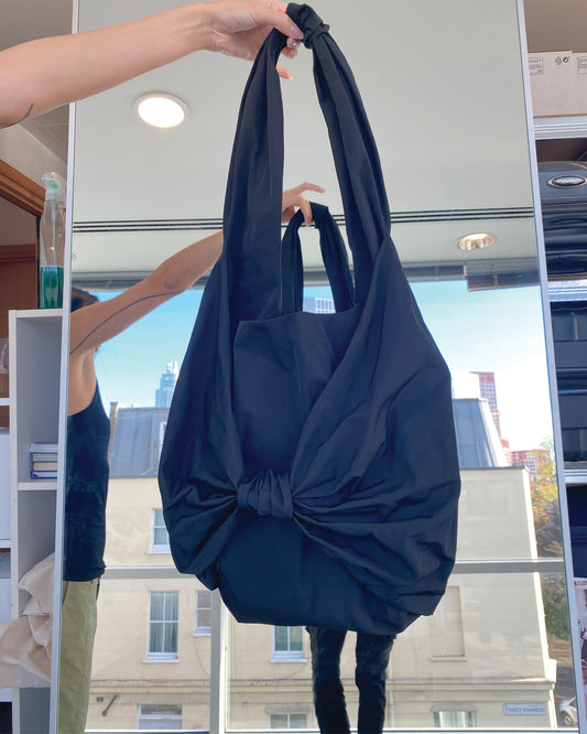 Bow Tote Bag - Twill